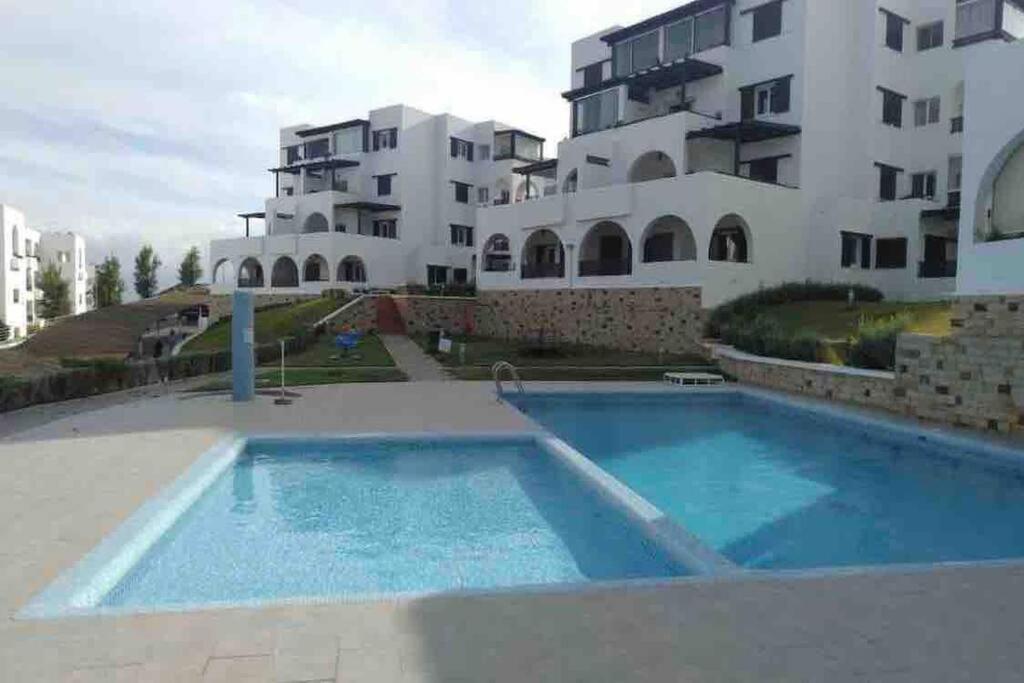 Complexe Bella Vista Cabo Negro Martil Mdiq Avec Piscines Plage Wifi Exteriör bild